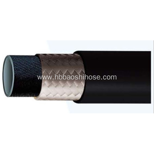 One-layer Fiber Braided Rubber Pipe